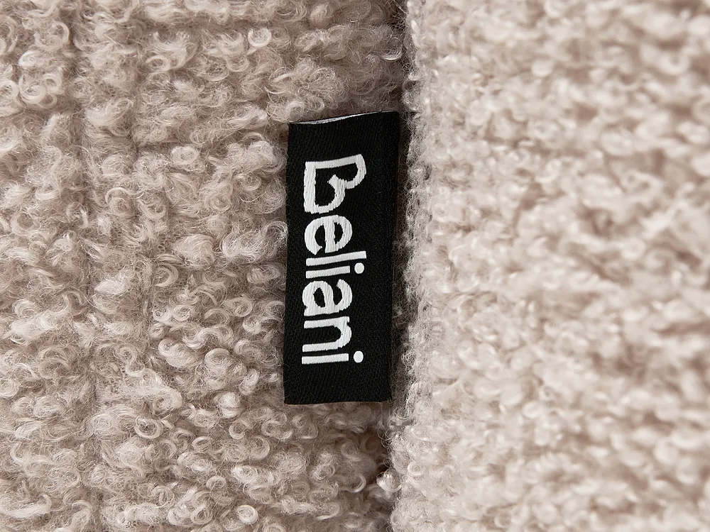 Bank 3-zits JULE Bouclé Beige_1125977