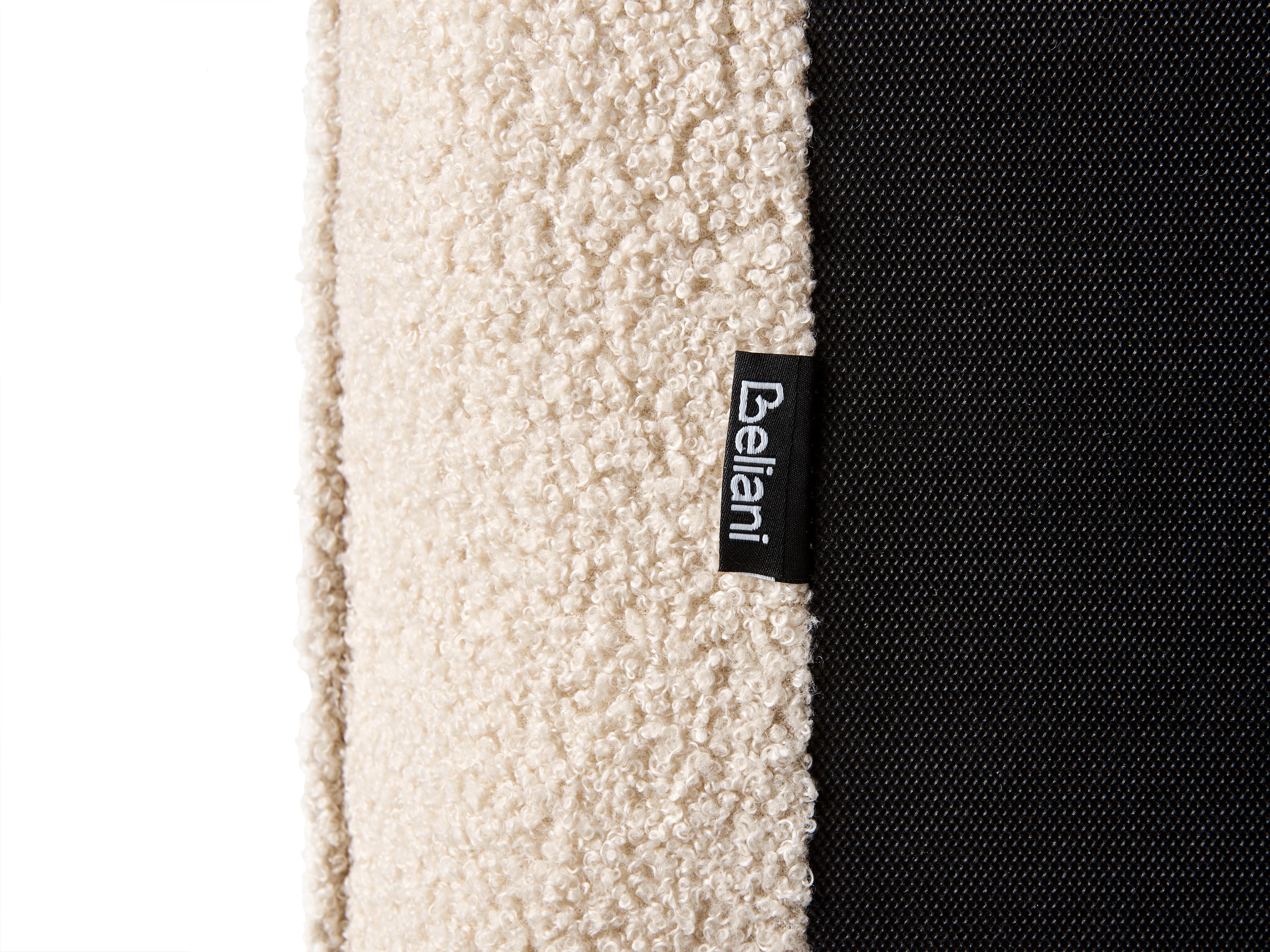 Bed met opbergruimte LAVAUR Bouclé Beige 160 x 200 cm_966035