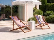 Ersatzstoff für Sonnenliege 2er Set ANZIO/AVELLINO 113 x 44 cm Bunt_1073672
