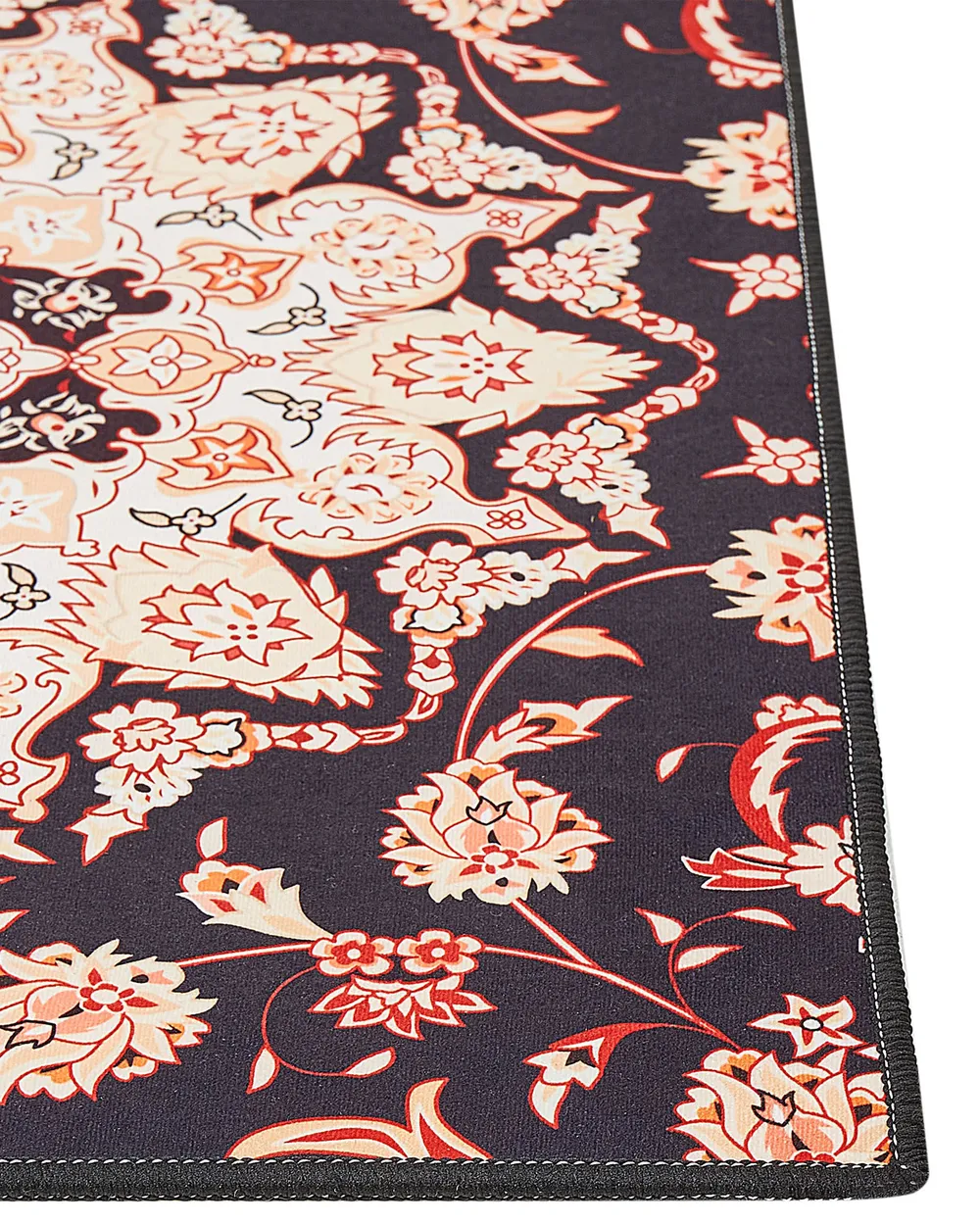 Teppich ARITAS Schwarz 80 x 240 cm_886608