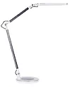 LED Schreibtischlampe GRUS mit Dimmer Metall Silber