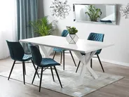 Dining Table LISALA White 180 cm 100 cm_727103