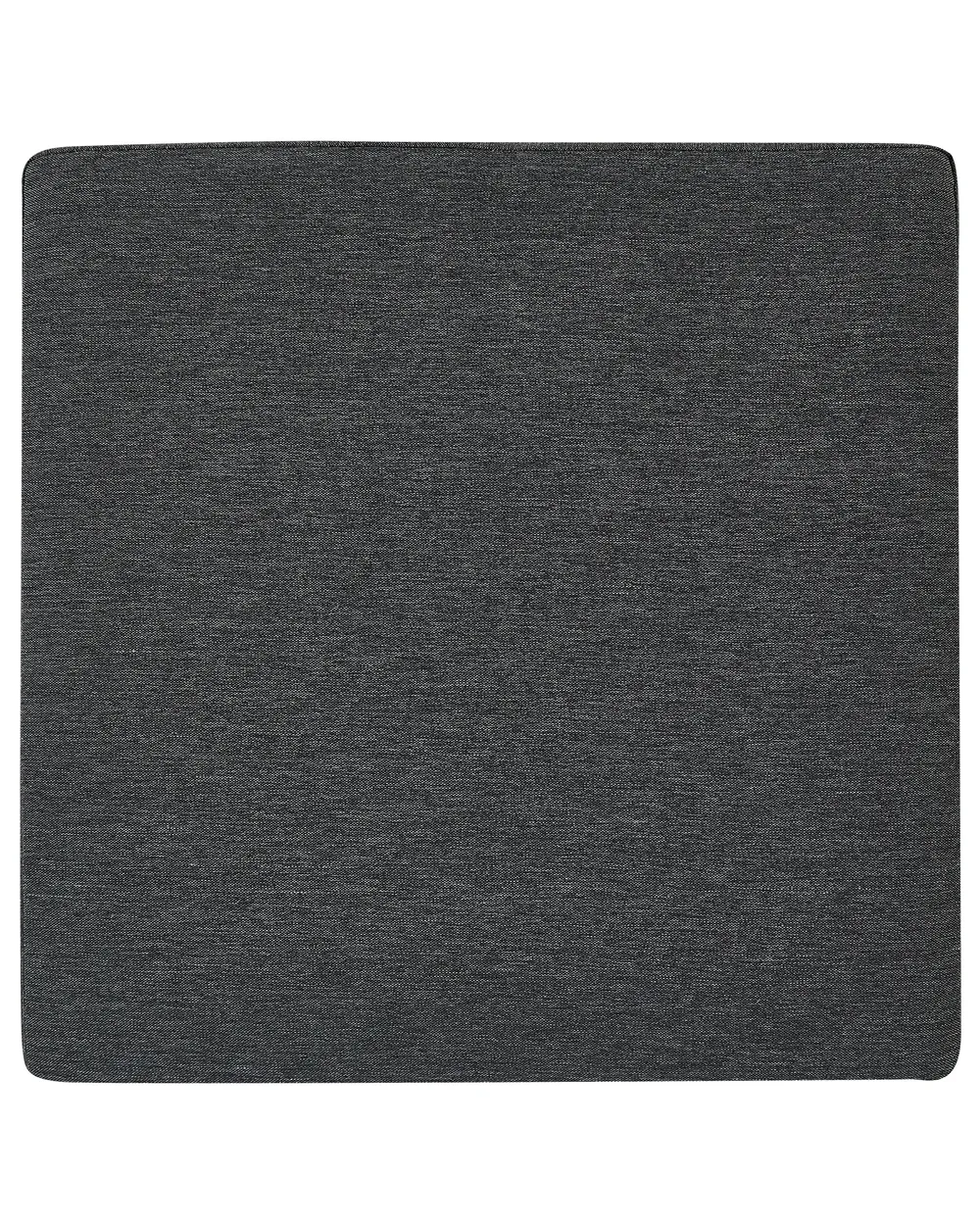 Set mit 4 Stühlen und Sitzkissen TAVIANO Metall Schwarz_841722