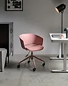 Bürostuhl GLEEFUL Stoff Rosa
