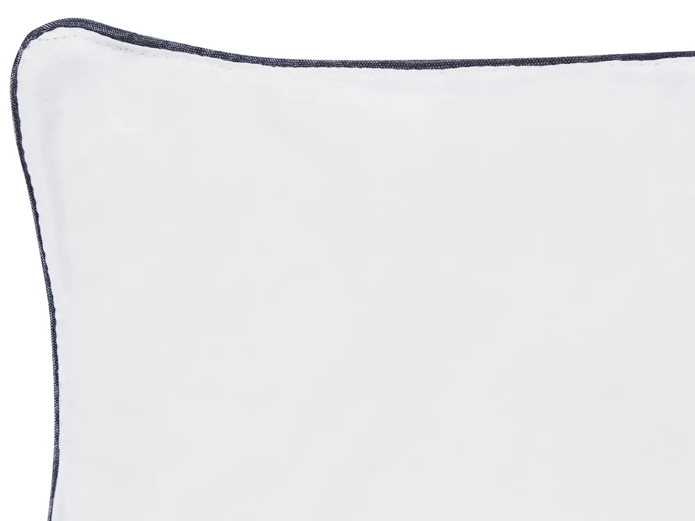 Kopfkissen PELISTER Hoch 40 x 80 cm Mikrofaser Weiß_870217