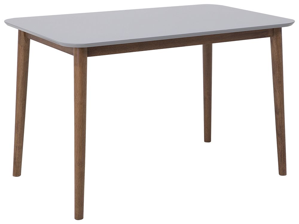 Dining Table MODESTO Grey 120 cm 80 cm Wood