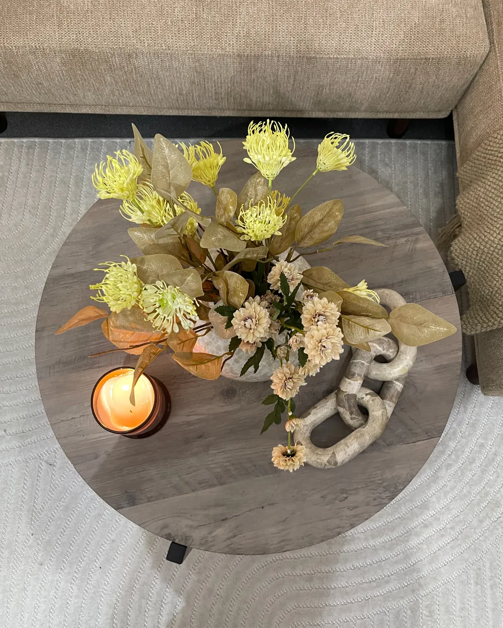 Coffee Table BONITA Taupe_1026209