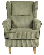 Ohrensessel ABSON Cord Grün_1185974