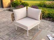 Garten-Eckmodul BAUCINA Hellbeige_1116400