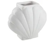 Badaccessoires Set 3-teilig SHELL Keramik Weiß_823298