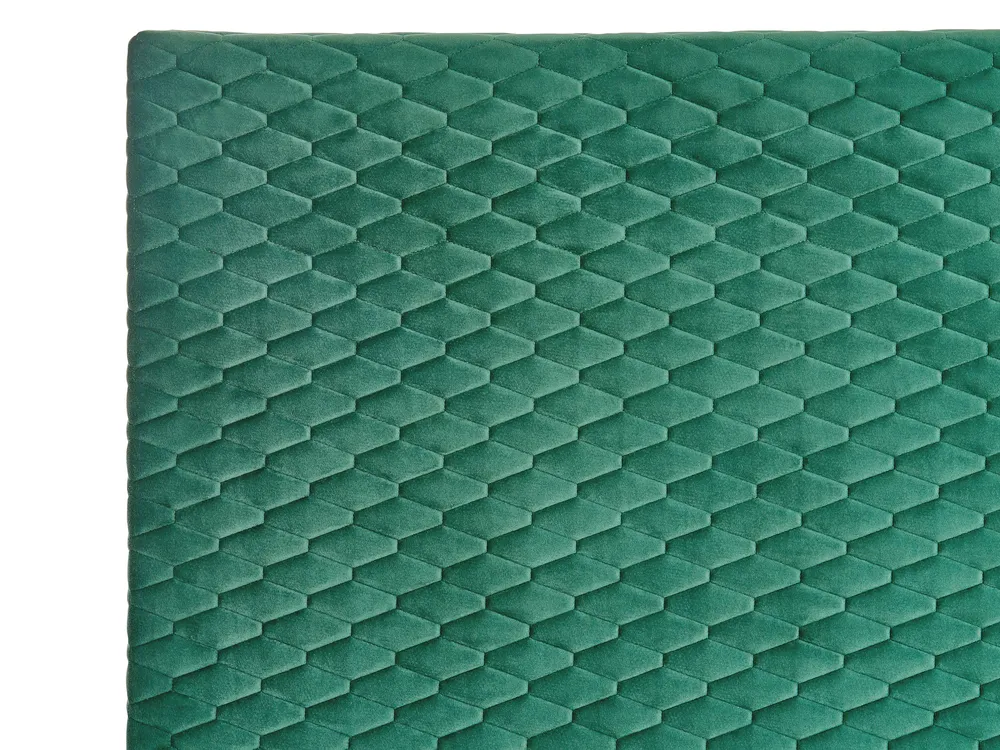 Krevet Samet BAYONNE 160 x 200 cm Tamnozelena_744035