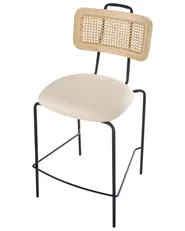 Set mit 2 Barstühlen ADELANTO Hellbeige_1039788