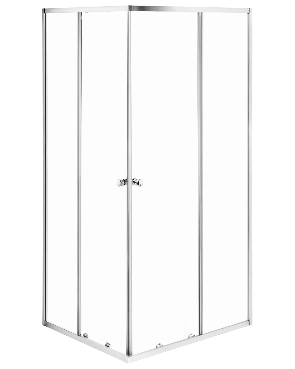 Shower Enclosure HUAPI 900 x 900 x 1900 mm Silver