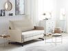 Schlafsofa 2-Sitzer BELFAST Stoff Beige