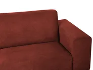 Sofa 3 Seater NIVALA Fabric Red_946919