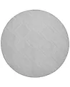 Teppich KEVIREL Grau ø 160 cm