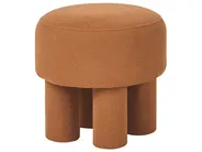 Hocker CANBY Bouclé Orange_1067007