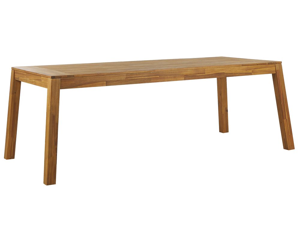 Vrtna miza LIVORNO 210 cm 90 cm Akacijev les Rjava