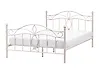 Bett mit Lattenrost Metall ANTLIA 120 x 200 cm Hellbeige