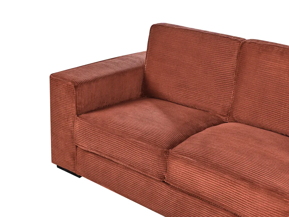 2 Seater VIKRAN Corduroy Golden Brown_969081