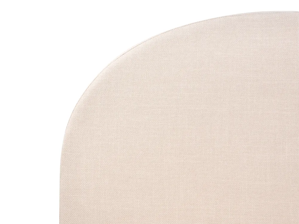 Wasserbett Stoff VAUCLUSE 160 x 200 cm Hellbeige_977516