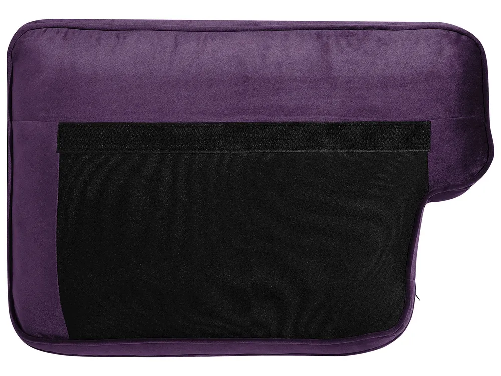 Sofa 3 Seater LOKKA Velvet Purple_705482