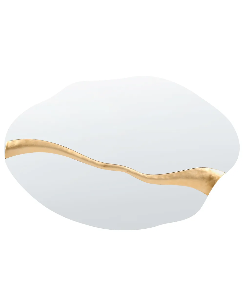 Wandspiegel POIVRES 90 cm 60 cm Goud