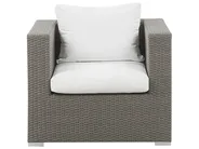 Garden Lounge Set with Table 8 Seater MAESTRO Modular PE Rattan Taupe_765222