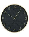 Wandklok CREUSE 40 cm Zwart
