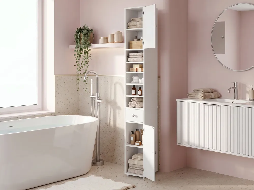 Bathroom Cabinet CUICOCHA 20 cm White_1114778
