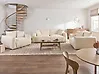 Sofa Set 5-Sitzer JUBEK Bouclé Cremeweiß