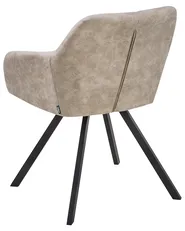 Esszimmerstuhl 2er Set MONEE Stoff Beige_1040073