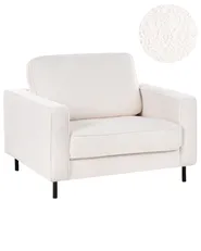 Armchair SAVALEN Boucle White_964465
