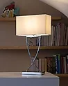 Tischlampe YASUNI Metall Weiß