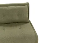 Single Sofa Bed VESTFOLD Fabric Olive Green_930219