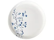 24-Piece Dinnerware Set MAHLEB Porcelain White/Blue_1191977
