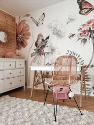 Home Office Desk SHESLAY 120 cm 70 cm with Drawers White_855889
