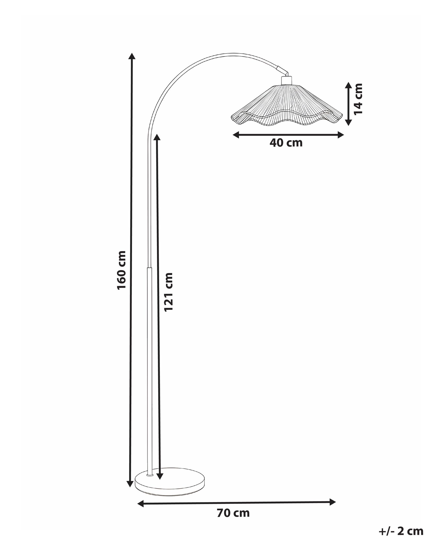 Floor Lamp MIGORI Paper Black_1029252