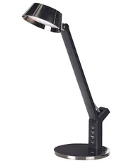 LED Schreibtischlampe CHAMAELEON mit USB-Anschluss Metall Messing_854132