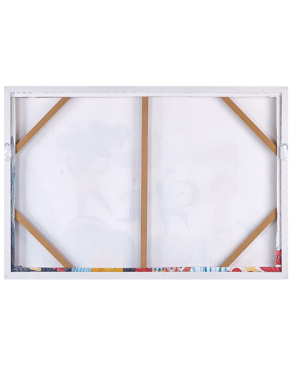 Canvas BIBBIENA 63 x 99 cm Kindermotiv Bunt_891225