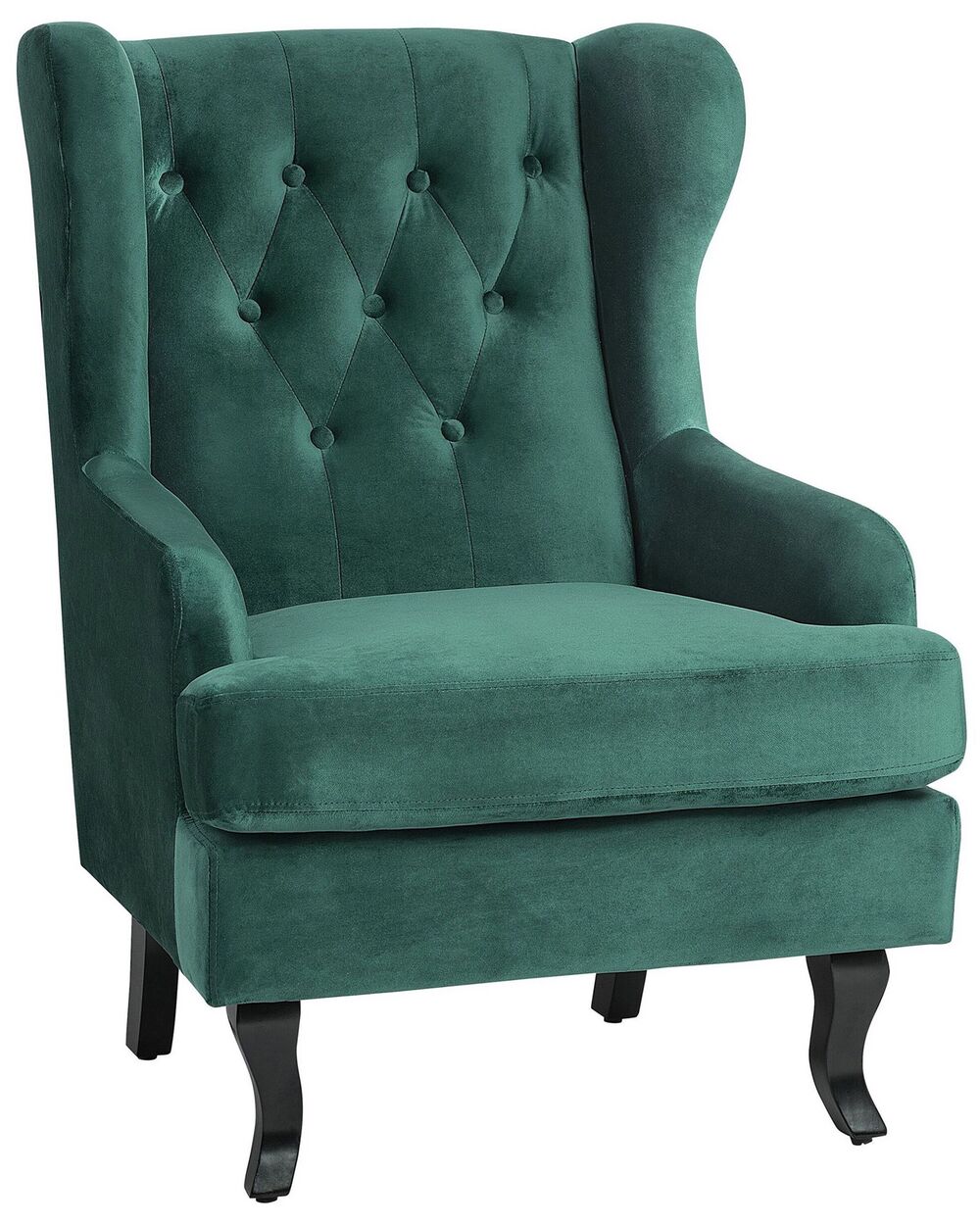 Fauteuil ALTA Fluweel Donkergroen