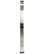 Freestanding Outdoor Solar Shower BUENOS Black_974042