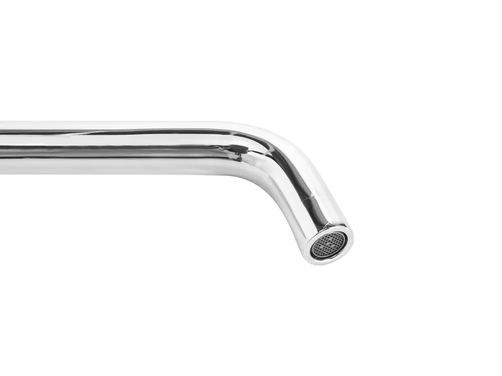 Wall Mounted Basin Mixer Tap ISHINCA Brass Silver_996043