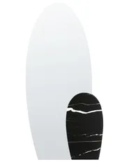 Wandspiegel VIERZON 58 cm 120 cm Schwarz_915642