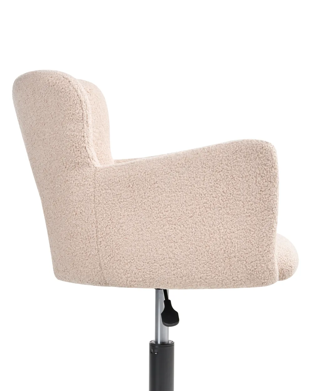 Schreibtischstuhl SANILAC II Bouclé Beige_1024930