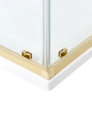 Duschkabine TELA 80 x 80 x 185 cm Gold_944669