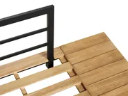 Garten Ecksofa mit Tisch 5-Sitzer MYKONOS zertifiziertes Akazienholz Cremeweiß rechtsseitig_878027