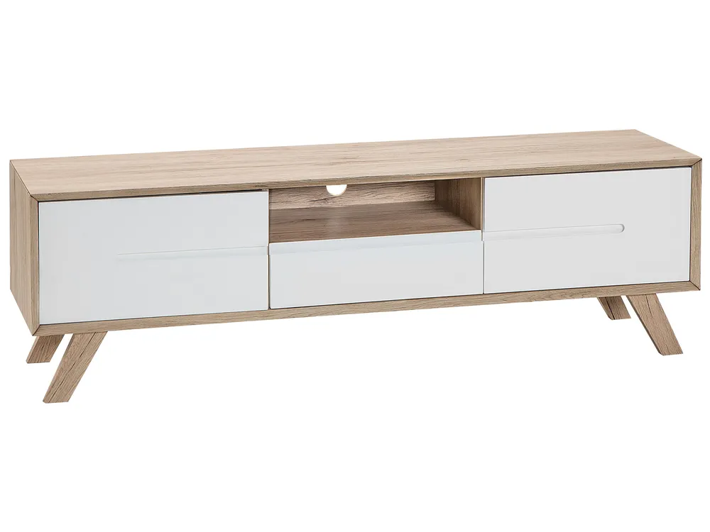 TV-Möbel FORESTER Braun / Weiß