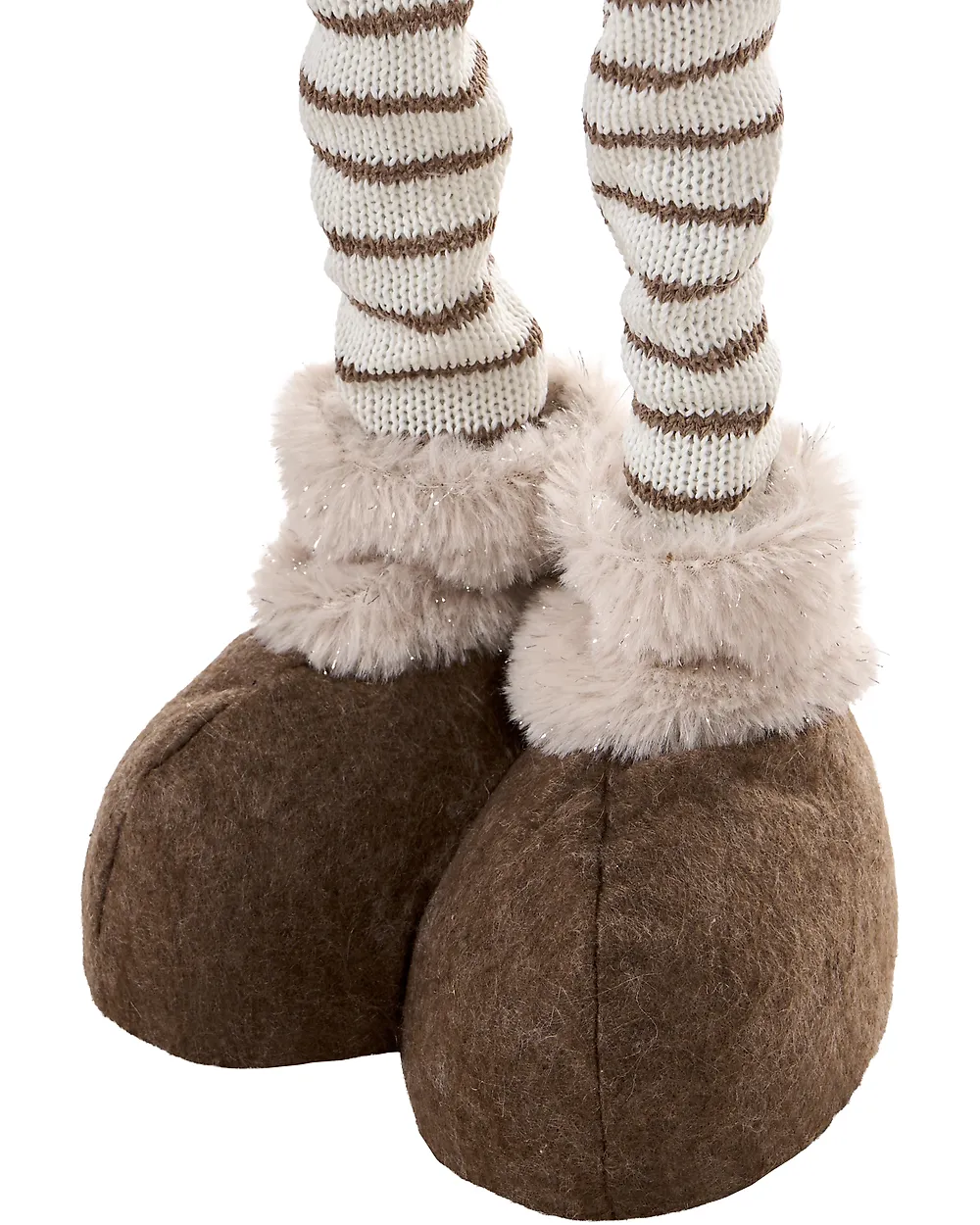 Weihnachtsdekoration 3er Set KOSKENKORVA 70/58-80/80-104 cm Zwerg Braun_1174198