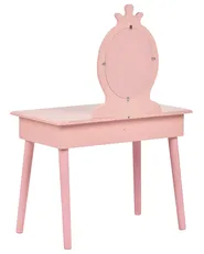 Kinderschminktisch mit Hocker MARGIE Rosa_987602